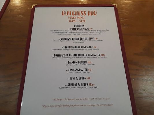 Menu photo 5 Dutchess Sports Bar & BBQ Poughkeepsie, NY