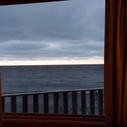 View of Lake Superior from inside cabin 4!