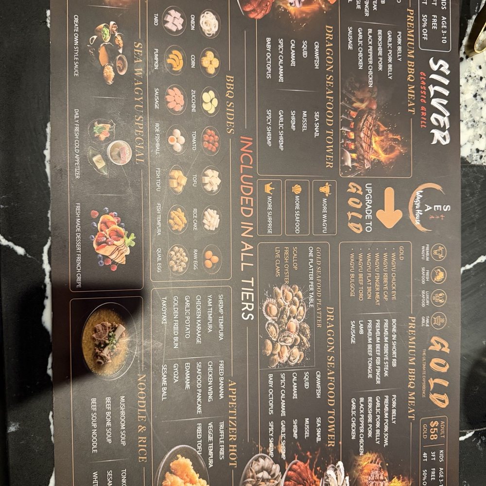 Sea Wagyu House - Menu - Barbeque Near Me - Milpitas, California Sea Wagyu House - Menu - Barbeque Near Me - Milpitas, California