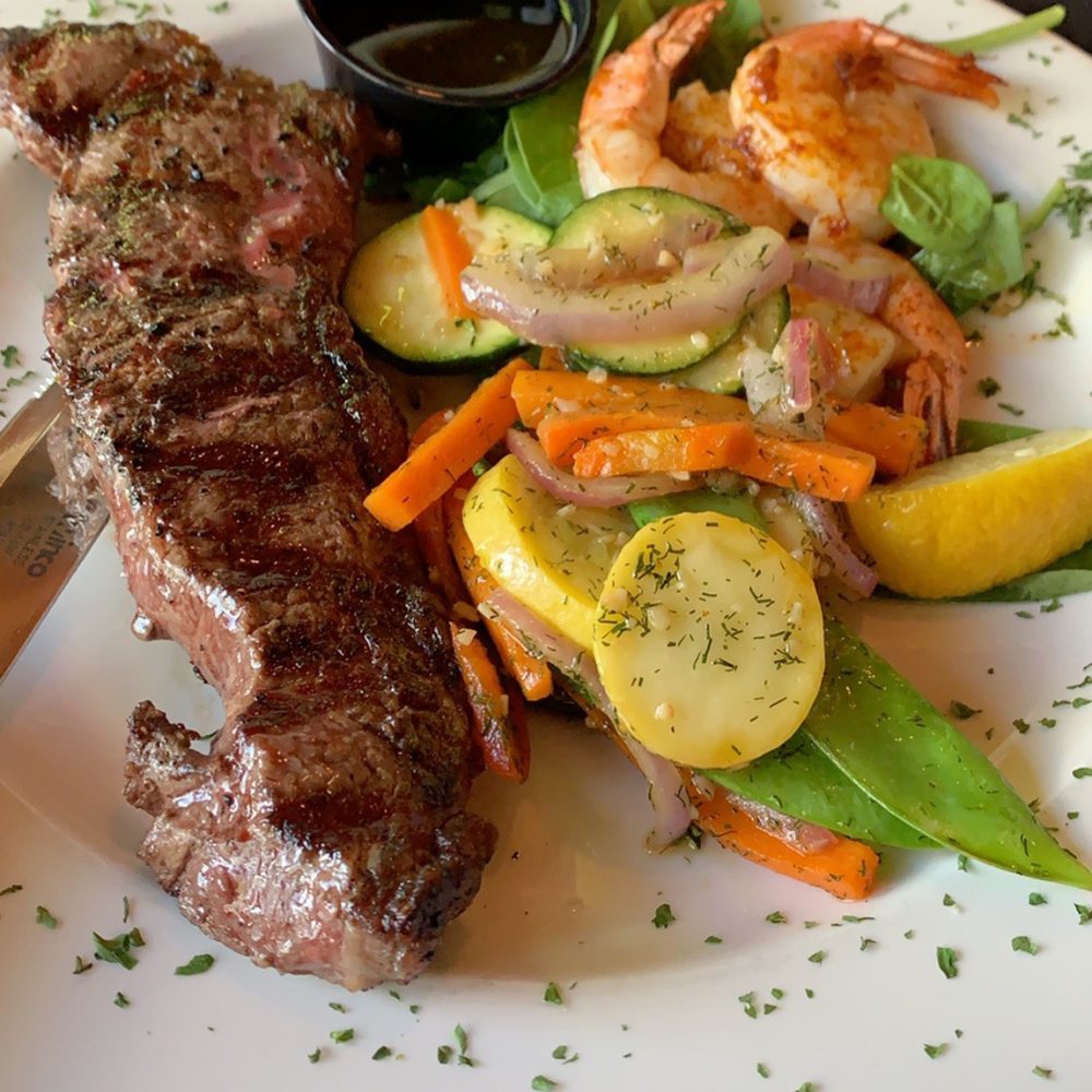 Chanticleer Inn - New York Strip steak & shrimp special - Resorts Near Me - Eagle River, Wisconsin
