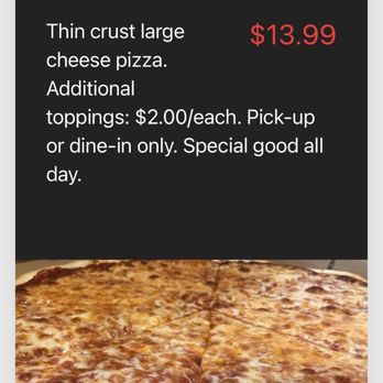 Fratelli's Pizza Kitchen - False advertising. - Pizza Near Me - Henderson, Nevada