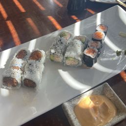 F18. Spicy Tuna with Crunch F5. California Roll F1. Salmon Roll F18. Spicy Tuna with Crunch F5. California Roll F1. Salmon Roll