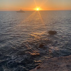 Puerto de Mogan - Sunset from the sunset point, sort of hidden but on Google Maps lol