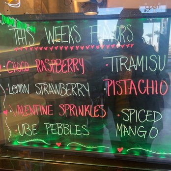 Mochido - Flavors of the week! I highly recommend the tiramisu while they still have it this week! - Fast Food Near Me - Visalia, California