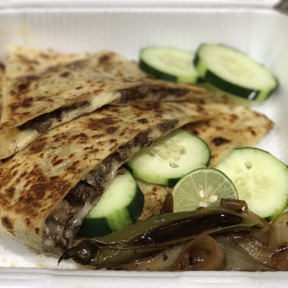 Tacos El Caporal - Oxnard - Carne Asada Quesadilla $7.56 with tax. - Food Trucks Near Me - Oxnard, California Tacos El Caporal - Oxnard - Carne Asada Quesadilla $7.56 with tax. - Food Trucks Near Me - Oxnard, California
