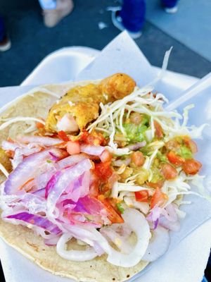 Tacos Fenix (Fish & Shrimp) by null