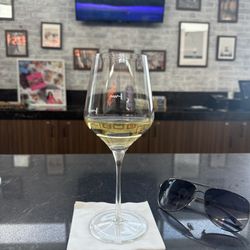 Eau De Vie Wine Bar - A glass of wine
