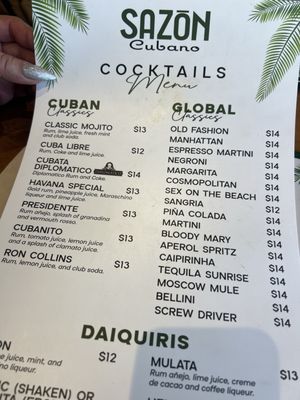 Menu photo 1 Sazon Cuban Cuisine Miami Beach, FL Menu photo 1 Sazon Cuban Cuisine Miami Beach, FL