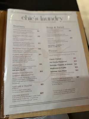 Menu photo 3 Chic's Laundry Virginia Beach, VA Menu photo 3 Chic's Laundry Virginia Beach, VA