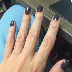 Nancy's Nails - Day 4 after regular polish mani and still going strong!!