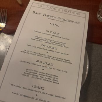 ARC Restaurant Food & Libations - Curates menu by Basil Hayden whiskey tasting - New American Near Me - Costa Mesa, California ARC Restaurant Food & Libations - Curates menu by Basil Hayden whiskey tasting - New American Near Me - Costa Mesa, California