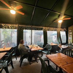 Vivian's Cafe - Warm and cozy extended dining area.