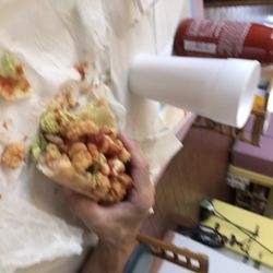 Tc's Seafood - When they say, "Overstuffed," they mean it!