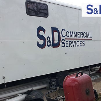 S & D Commercial Services - a delivery truck parked next to a tree - Plumbing Near Me - Taylor, Texas S & D Commercial Services - a delivery truck parked next to a tree - Plumbing Near Me - Taylor, Texas