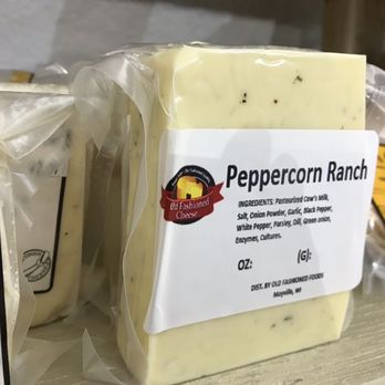 Old Fashioned Food - peppercorn ranch cheese - Cheese Shops Near Me - Mayville, Wisconsin Old Fashioned Food - peppercorn ranch cheese - Cheese Shops Near Me - Mayville, Wisconsin