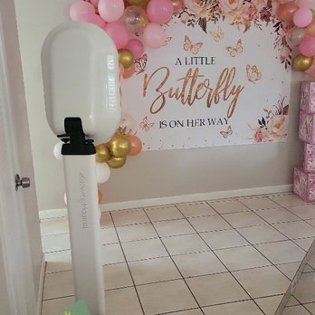 Magical Glowing Booth - Making Baby Shower Magical for this new butterfly on her way! - Photo Booth Rentals Near Me Magical Glowing Booth - Making Baby Shower Magical for this new butterfly on her way! - Photo Booth Rentals Near Me