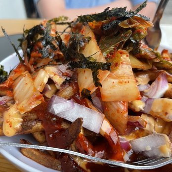 Homes Brewery - Kimchi fries - Breweries Near Me - Ann Arbor, Michigan