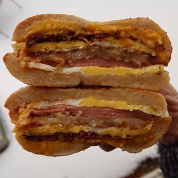 Lil Pickles Hot Bagels & Deli - Hungry Man - Bagels Near Me - Bedminster, New Jersey