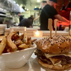 Hamlet & Ghost - Double Cheeseburger with Duck Fat Fries
