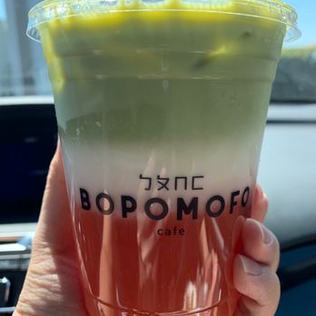 Bopomofo Cafe - Bala-Matcha (Too bad it was their summer menu, it's sooo good!!) - Bubble Tea Near Me - San Gabriel, California Bopomofo Cafe - Bala-Matcha (Too bad it was their summer menu, it's sooo good!!) - Bubble Tea Near Me - San Gabriel, California