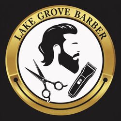 Lake Grove Barber - This is our logo