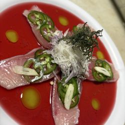 Hamachi Crudo