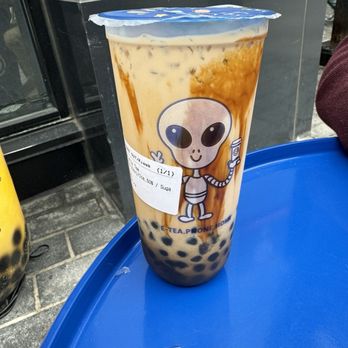 E-Tea - Brown sugar milk tea - Bubble Tea Near Me - Washington, DC, District of Columbia