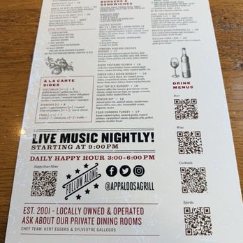 Appaloosa Grill - New American Near Me - Denver, Colorado