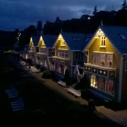 Solstrand Hotel & Bad - Rare night time view during the summer ...