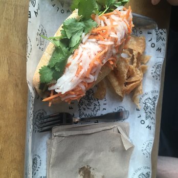 Lone Wolf Banh Mi - Lemongrass Buttermilk Fried Chicken - Vietnamese Near Me - Tulsa, Oklahoma