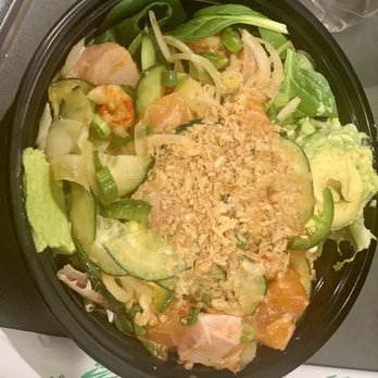 Poke Koma - $14 regular size (3 protein) - Poke Near Me - Alameda, California Poke Koma - $14 regular size (3 protein) - Poke Near Me - Alameda, California