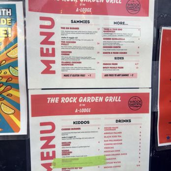 The Rock Garden - Menu - Beer Gardens Near Me - Lyons, Colorado The Rock Garden - Menu - Beer Gardens Near Me - Lyons, Colorado