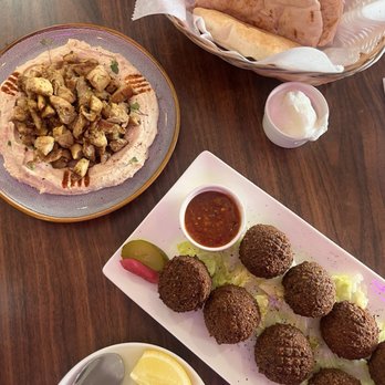 Dvine Mediterranean Experience - Long Beach - Falafel Pita Bread 8 oz. Jar Garlic Sauce Chicken Shawarma Entree - Mediterranean Near Me - Long Beach, California Dvine Mediterranean Experience - Long Beach - Falafel Pita Bread 8 oz. Jar Garlic Sauce Chicken Shawarma Entree - Mediterranean Near Me - Long Beach, California