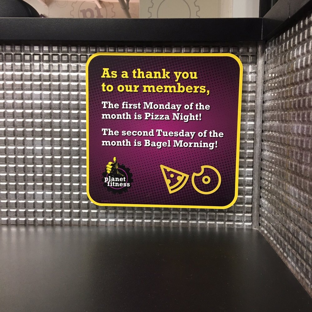 Planet Fitness - Pizza and bagels are a draw for some - Gyms Near Me - Westfield, Indiana