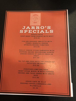 Menu photo 7 Jarro’s cafe Moorpark, CA
