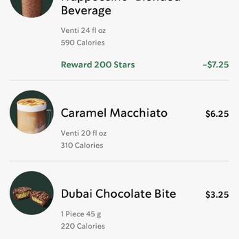 Starbucks - Caramel Macchiato - Coffee & Tea Near Me - Fullerton, California