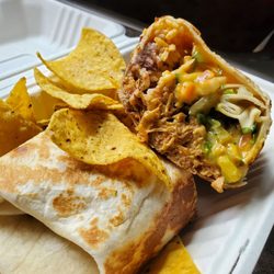 El Este Taqueria - Pulled pork burrito