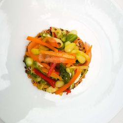 Le Jardin d'Hiver - La soupe glacée d'asperges vertes Françaises