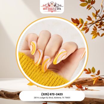 Hot Nails - Fall weather is here to stay, make sure your nails are ready! Book with us for the perfect autumn manicure! - Nail Salons Near Me - Abilene, Texas Hot Nails - Fall weather is here to stay, make sure your nails are ready! Book with us for the perfect autumn manicure! - Nail Salons Near Me - Abilene, Texas