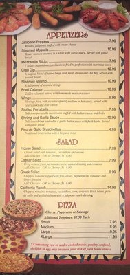 Menu photo 7 Rincon Italiano Owings Mills, MD