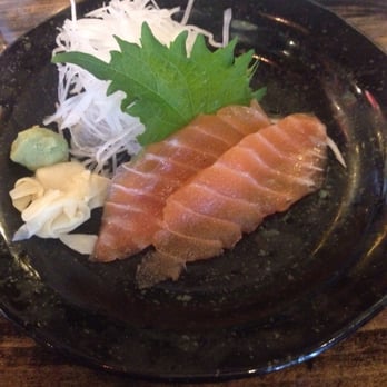 Yataimura Maru - Super thin salmon sashimi - Sushi Bars Near Me - Portland, Oregon Yataimura Maru - Super thin salmon sashimi - Sushi Bars Near Me - Portland, Oregon