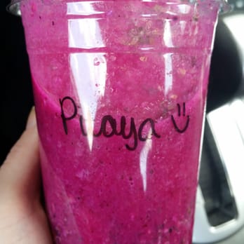 The Juice House - Pitaya bowl. Smaller than the acai bowl and not really a bowl. Also a bright fuscia? - Juice Bars & Smoothies Near Me - Garwood, New Jersey The Juice House - Pitaya bowl. Smaller than the acai bowl and not really a bowl. Also a bright fuscia? - Juice Bars & Smoothies Near Me - Garwood, New Jersey