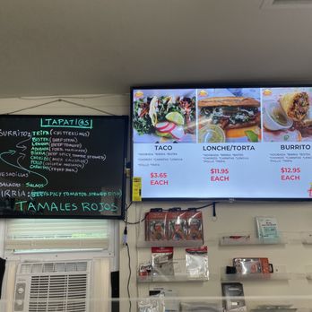 Tapatios - Menu - Tacos Near Me - Marshall, Virginia
