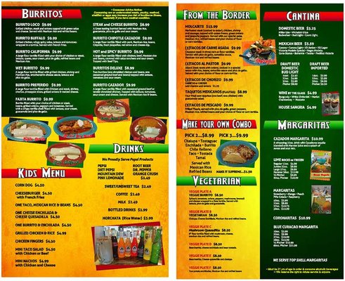 Menu photo 2 El Cazador Lima, OH Menu photo 2 El Cazador Lima, OH