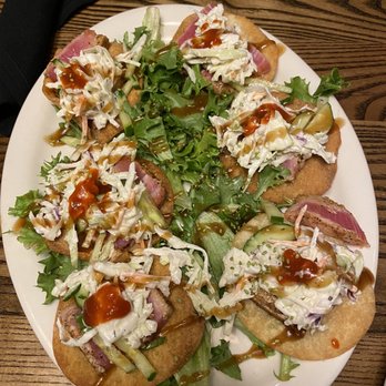 Chesterfield's - Ahi Tuna Crisp Please Believe Me!!! - American Near Me - Hattiesburg, Mississippi Chesterfield's - Ahi Tuna Crisp Please Believe Me!!! - American Near Me - Hattiesburg, Mississippi