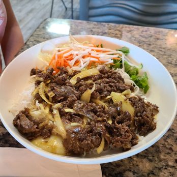 Pho Gabo - a plate of food on a table - Vietnamese Near Me - Hillsboro, Oregon