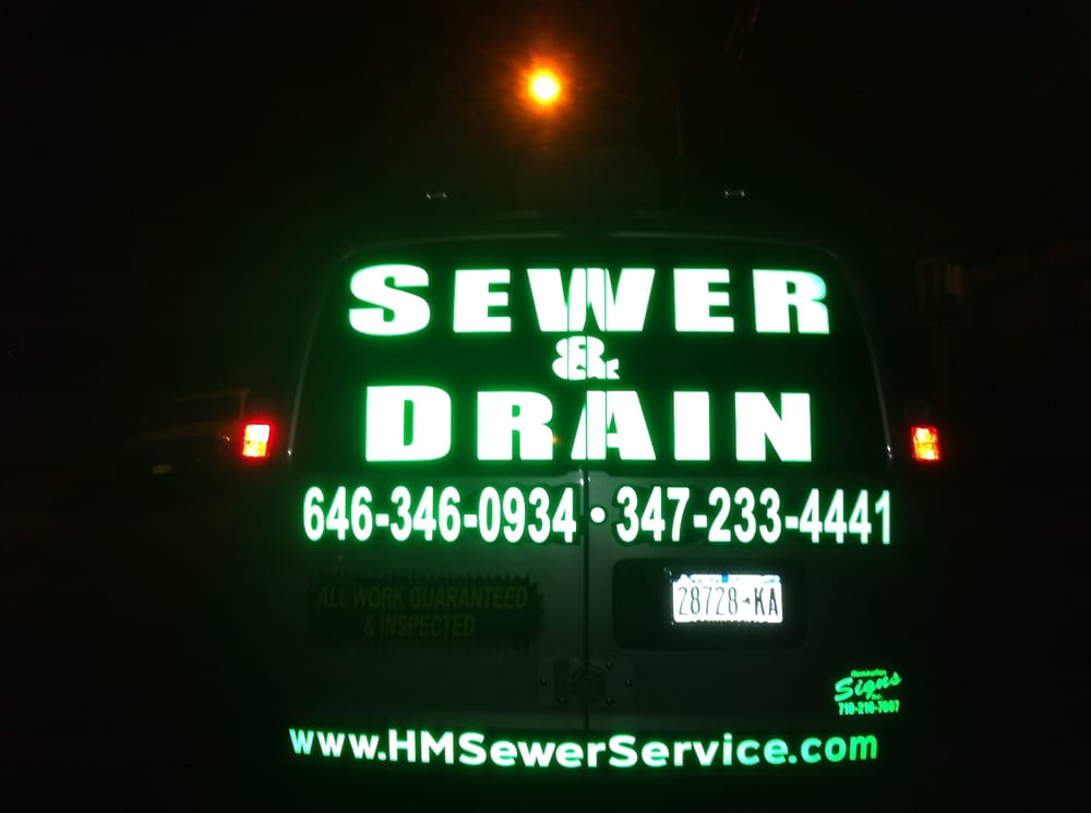 Slide of HM Sewer & Drain