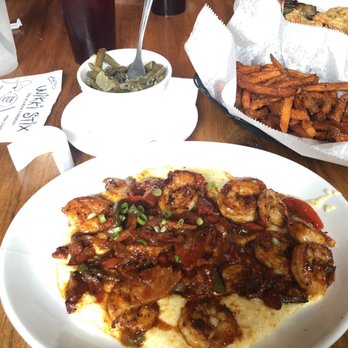 The Half Shell - BBQ shrimp and grits - Seafood Near Me - Saint Simons Island, Georgia The Half Shell - BBQ shrimp and grits - Seafood Near Me - Saint Simons Island, Georgia