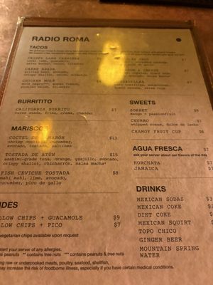 Radio Roma/Taco Roma by null