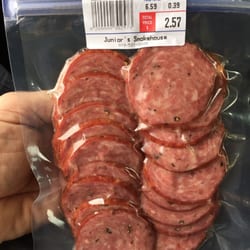 Junior's Smokehouse & Bakery - Venison Summer Sausage Snackpack.